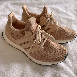 Adidas ultra boost women’s sneakers size 7 1/2 in pink/blush